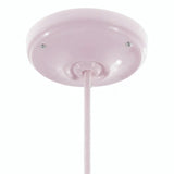 Florón de porcelana con kit de fijación, Ø 105 mm — Rosa antiguo