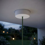 Florón de silicona de exterior IP65, Ø 125 mm — Blanco