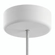 Florón de silicona de exterior IP65, Ø 125 mm — Blanco
