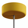 Florón de silicona de exterior IP65, Ø 125 mm — Mostaza