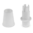 Prensacables cónico para cable textil — Blanco