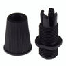 Prensacables cónico para cable textil — Negro