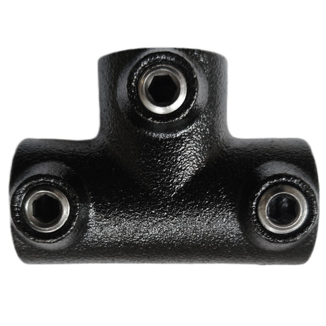 Raccord Té tubulaire noir