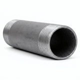 Tube 1''1/2 - 40x49mm acier noir - fileté - photo produit fond blanc 3