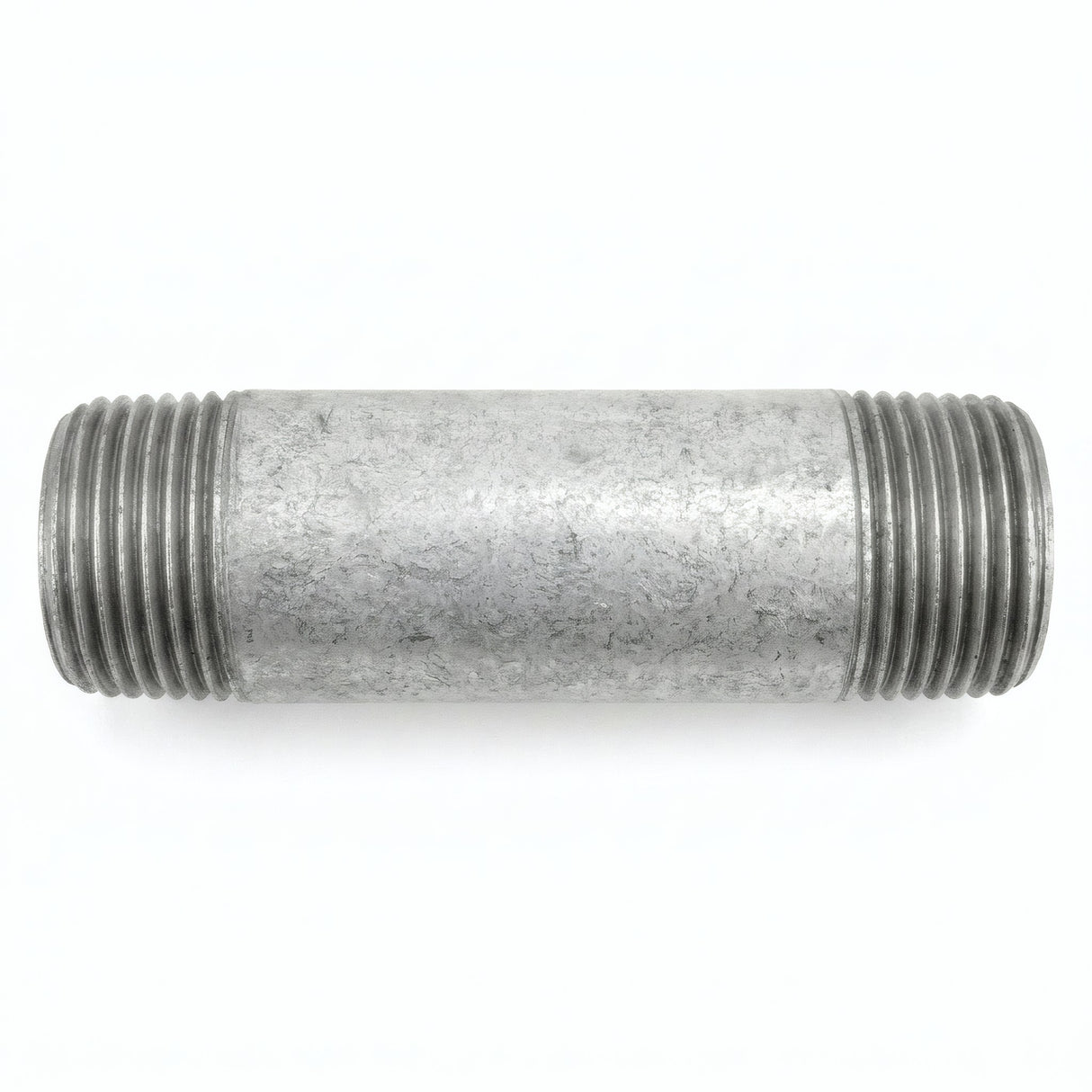 Tube 1'' - 26x34mm acier galvanisé - fileté - photo produit fond blanc 8