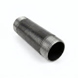 Tube 1'' - 26x34mm acier noir - fileté - photo produit fond blanc 7