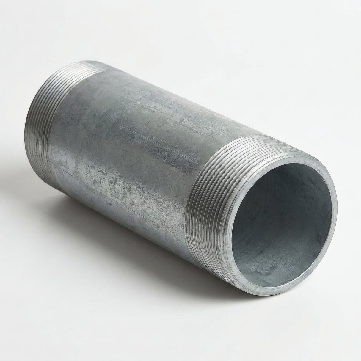 Tube 2"1/2 - 66x76mm acier galvanisé - photo produit fond blanc 3
