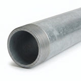 Tube 2"1/2 - 66x76mm acier galvanisé - photo produit fond blanc 6