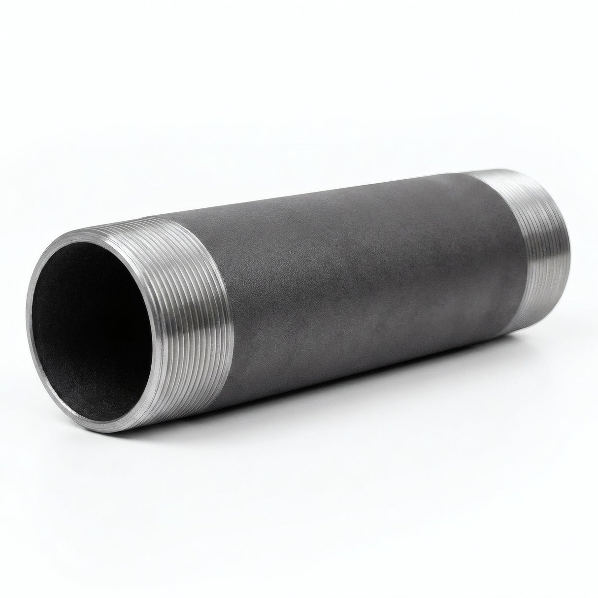 Tube 4" - 102x114mm acier noir - photo produit fond blanc 6