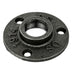 Brida de suelo 3/4" hierro fundido negro