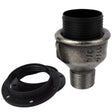 portalámparas E27 termoplástico para lámpara de fontanería industrial.