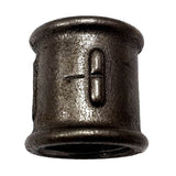 Manguito derecha/izquierda FF hierro fundido negro 