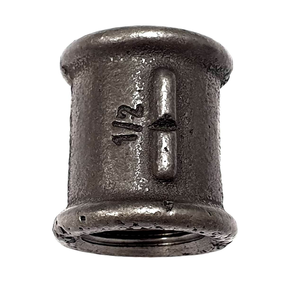 Manguito derecha/izquierda FF hierro fundido negro 