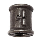 Manguito derecha/izquierda FF hierro fundido negro 