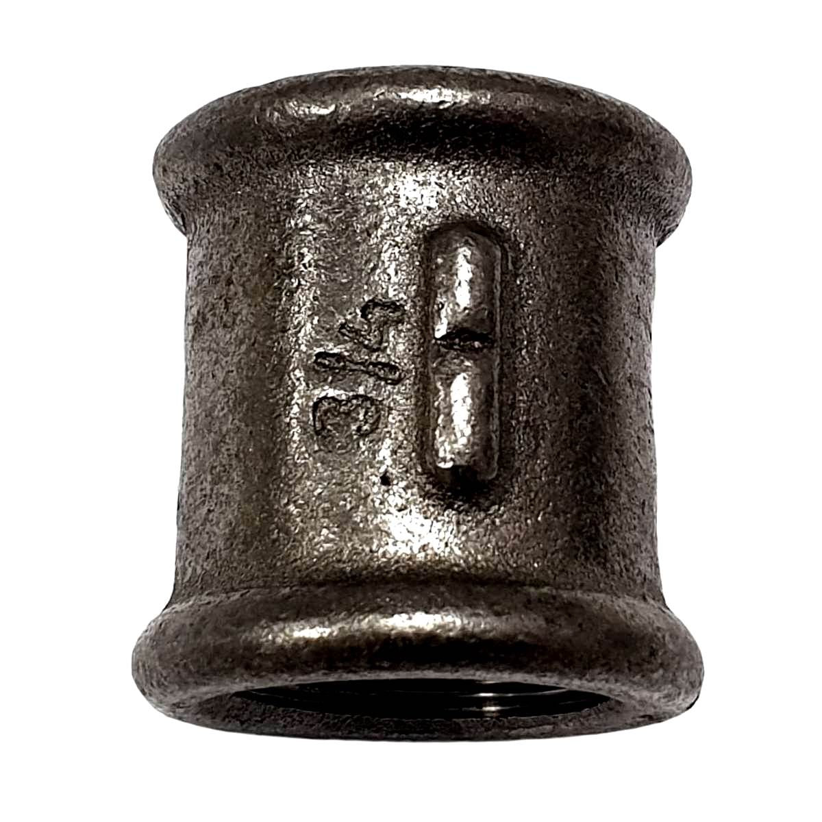 Manguito derecha/izquierda FF hierro fundido negro 