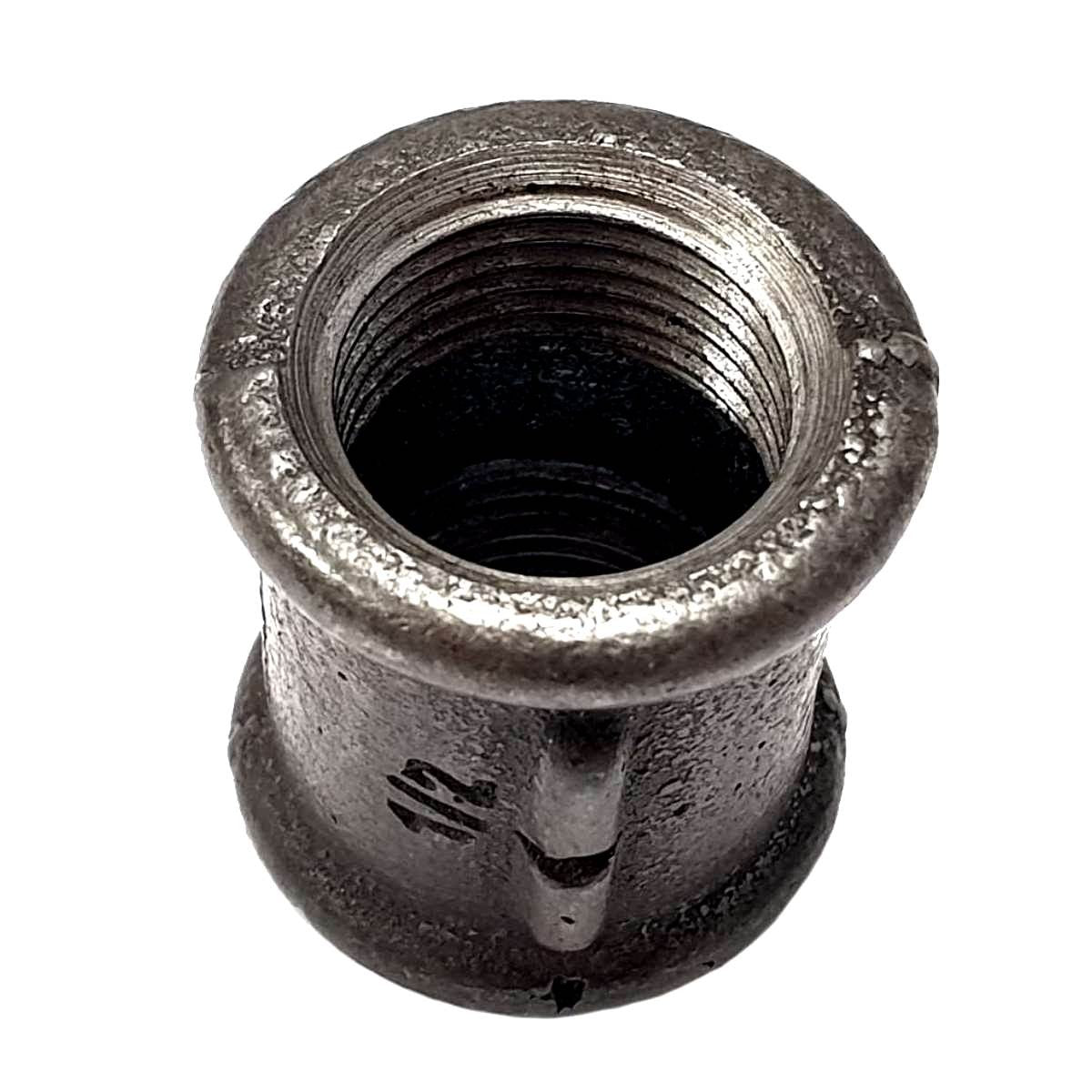 Manguito derecha/izquierda FF hierro fundido negro 