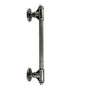 tirador puerta, mueble o cajón estilo loft industrial negro
