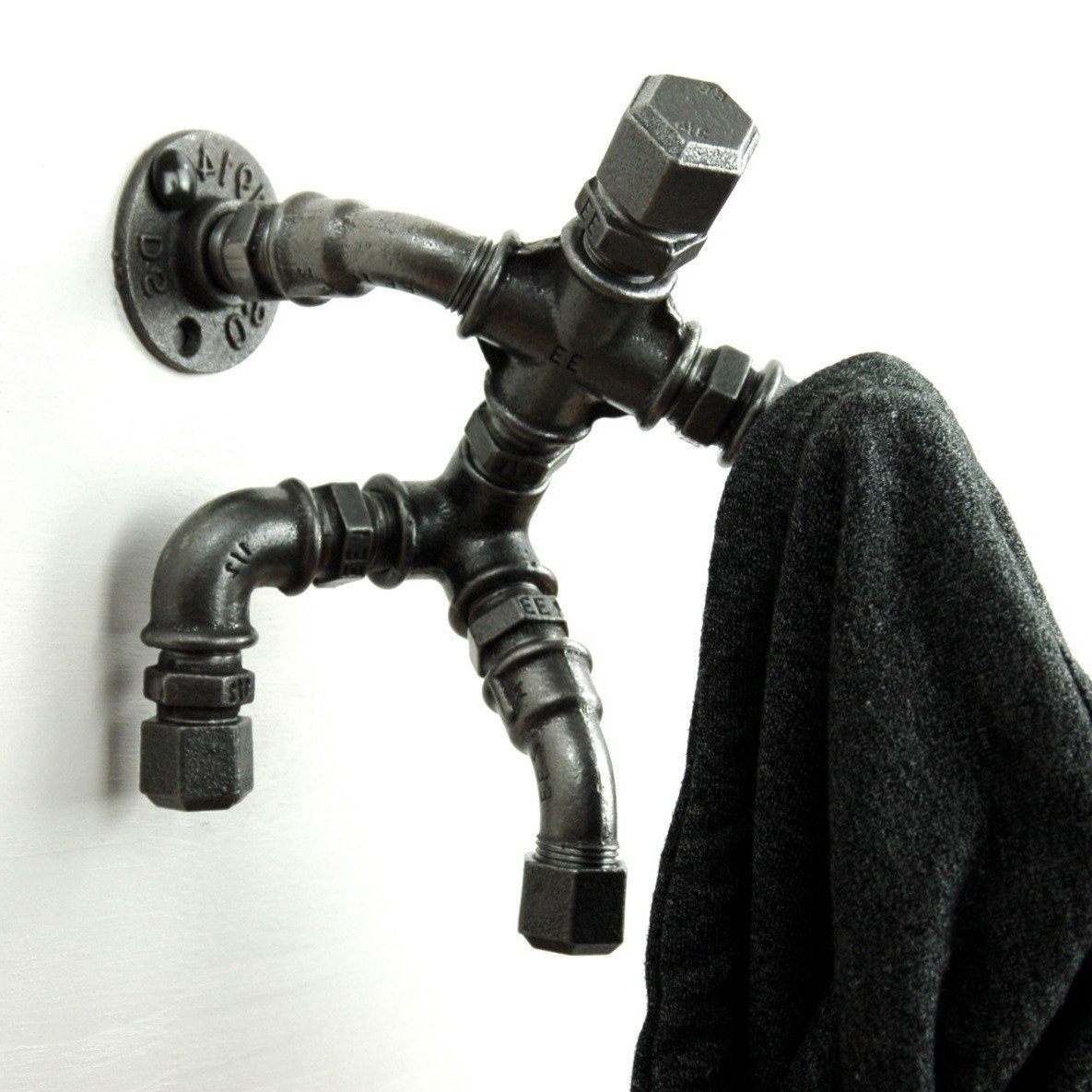 Perchero de pared "El escalador"