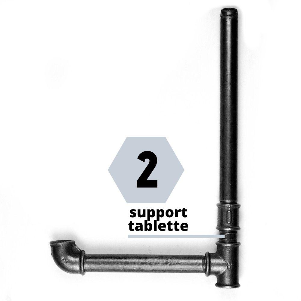 Kit de montantes para estanterías de fontanería a medida