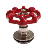 Tête de vanne avec volant filetage 3/4" Ø27 sur filets 